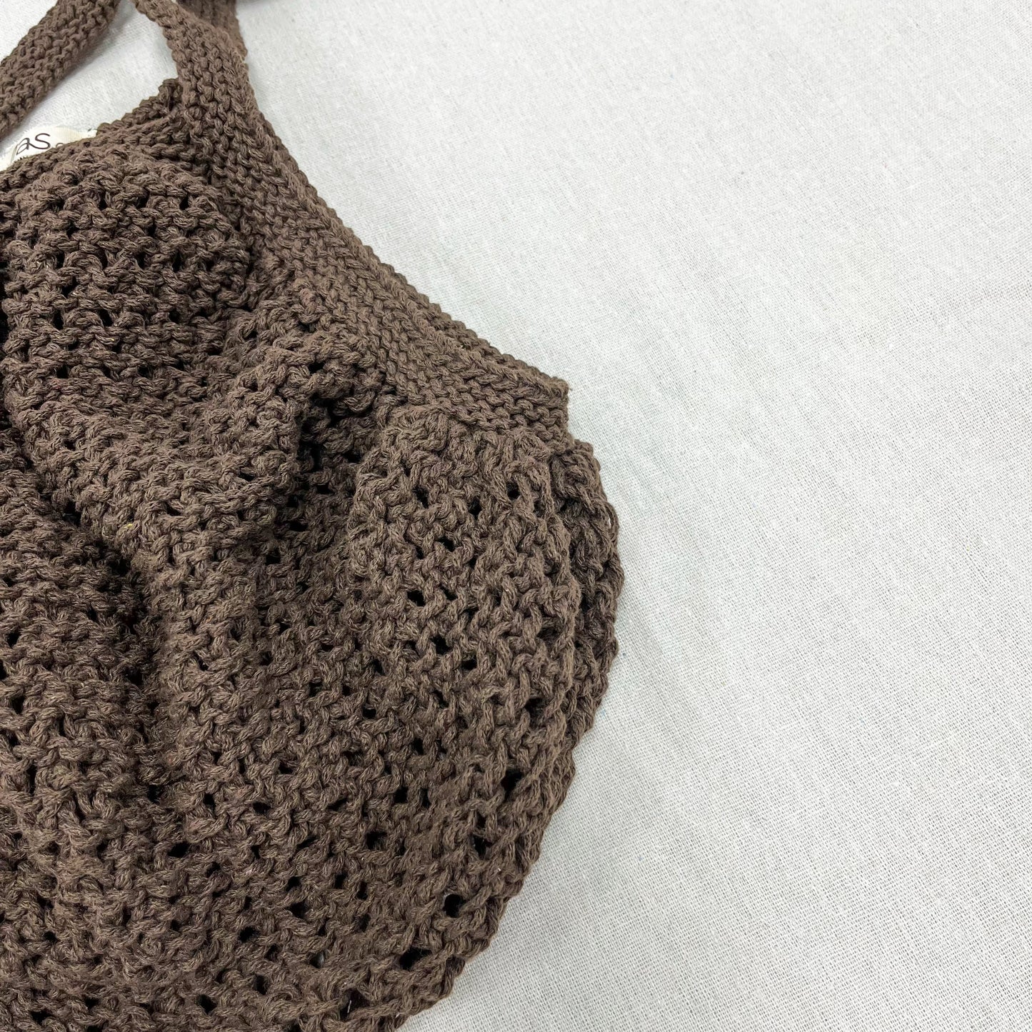 Cocoa Mesh Bag