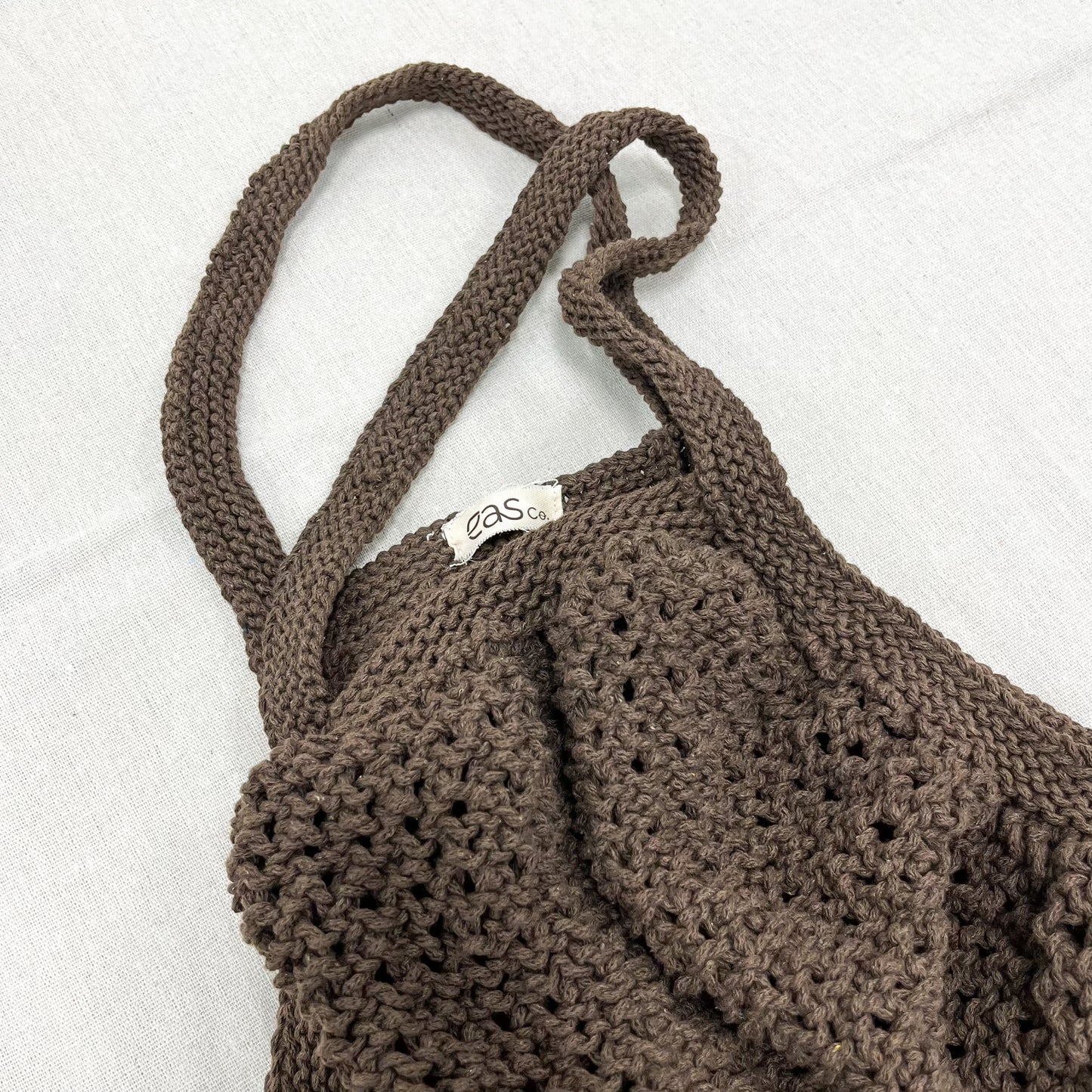 Cocoa Mesh Bag